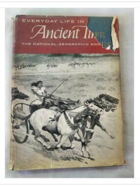Everyday Life in Ancient Times 1961 Fifth Printing Hardcover Book Vintage Novel
